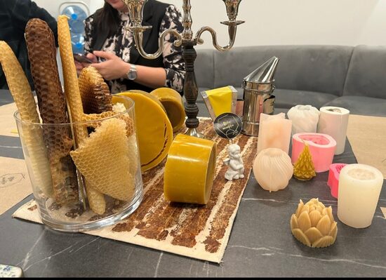 Bišu vaska sveču meistarklase