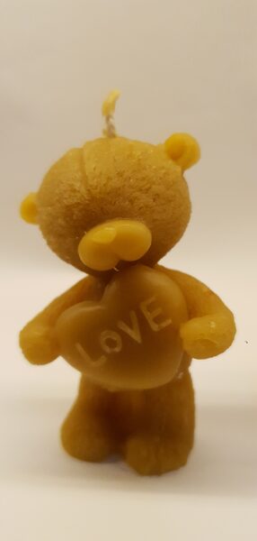 Bišu vaska svece LĀCIS "LOVE"