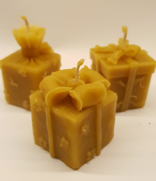 Bišu vaska sveces 3 DĀVANIŅAS